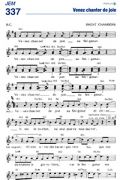 Jem 337 - Venez chanter de joie