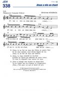Jem 338 - Jésus a mis un chant