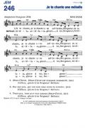 Jem 246 - Je te chante une mélodie