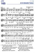 JEM 165 - Je te demande l'amour
