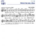 JEM 181 - Gloire à ton nom, Jésus!