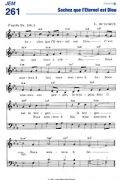 Jem 261 - Sachez que l'Eternel est Dieu