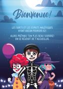 Halloween - affiche de bienvenue